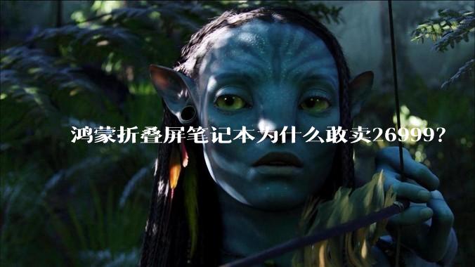 鸿蒙折叠屏笔记本为什么敢卖26999？